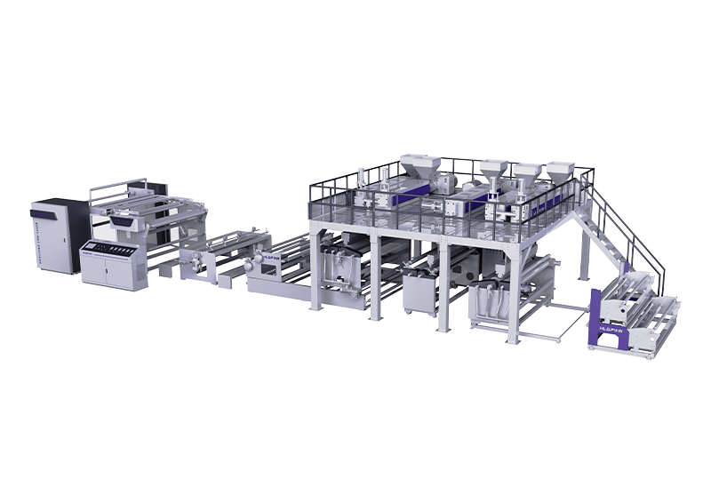 7-Layer Air Bubble Film Machine (5-Extruder)